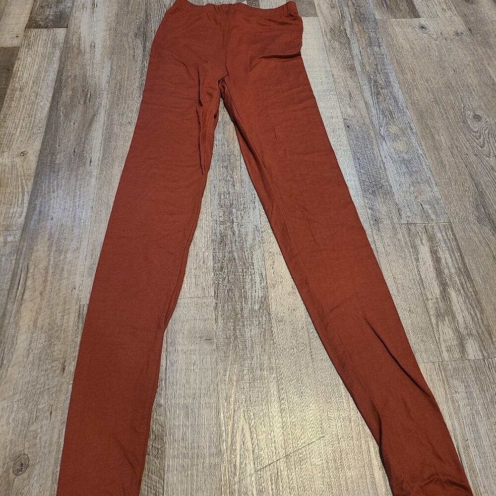 Fashion nova xs women's burnt orange leggings